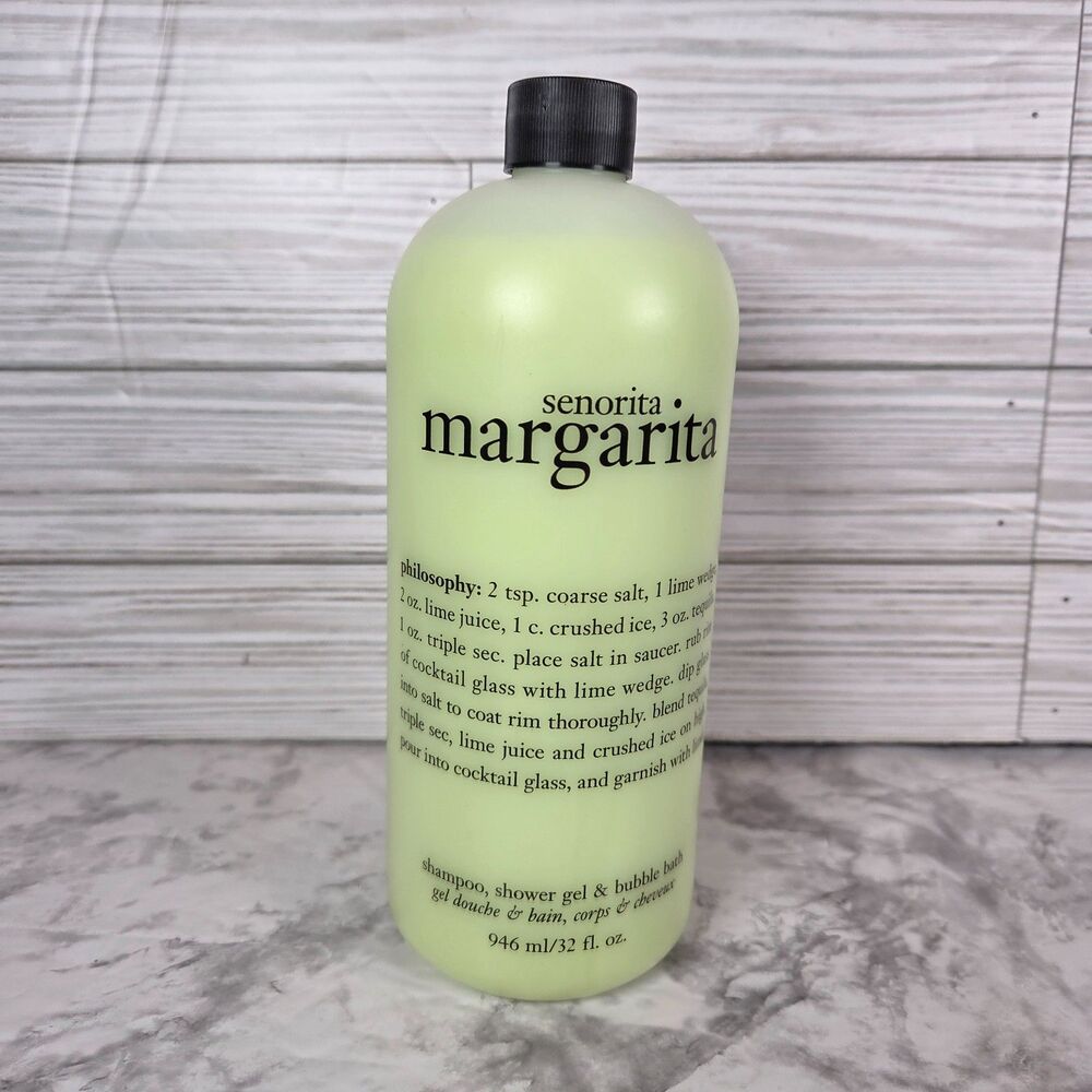 Philosophy Senorita Margarita 32oz Shampoo Bath Shower Gel New Sealed No Pump